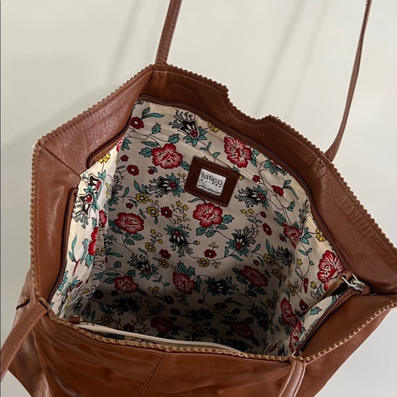 Latico NJ USA leather tote - Picture 3 of 10
